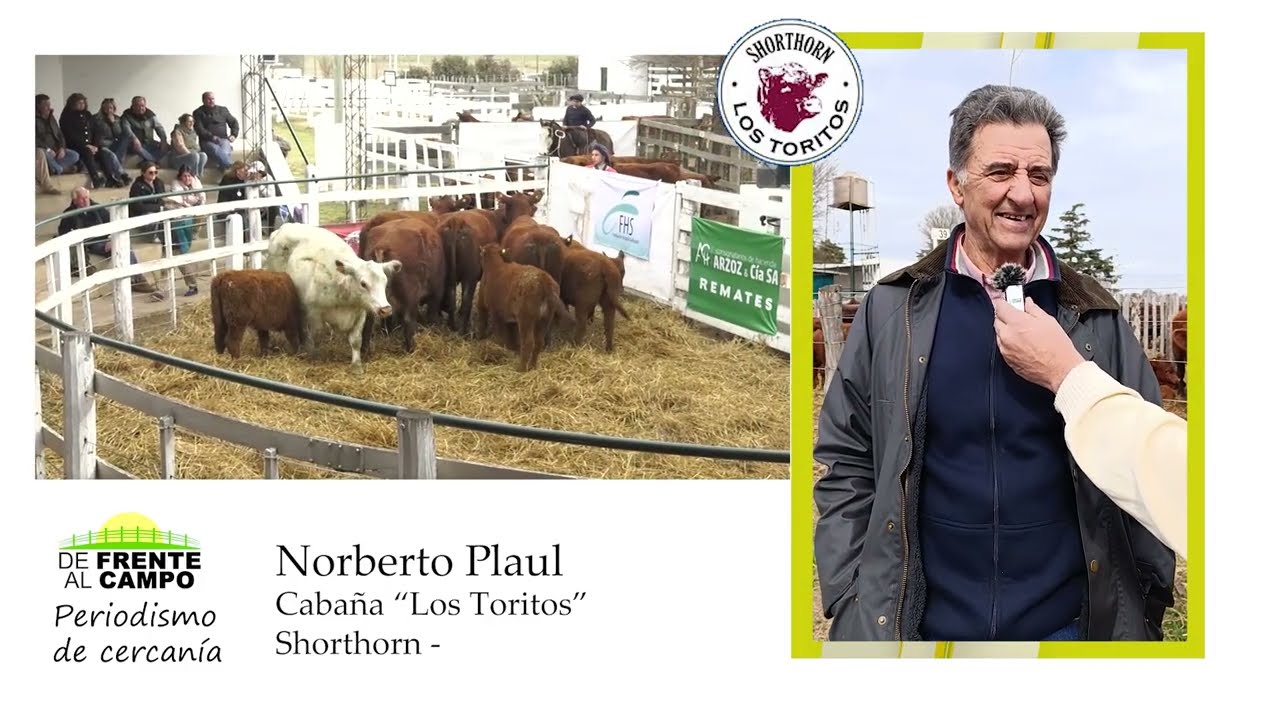 Entrevista: Remate cabaña Los Toritos con Norberto Plaul en Salliqueló