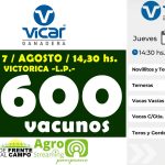 Vicar Ganadera S.A. | Victorica | Próximo Remate Feria el Jueves 7 de agosto de 2025
