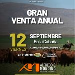 Alfredo S. Mondino | Estancia San Carlos | Próximo Remate Feria el viernes 12 de septiembre de 2025