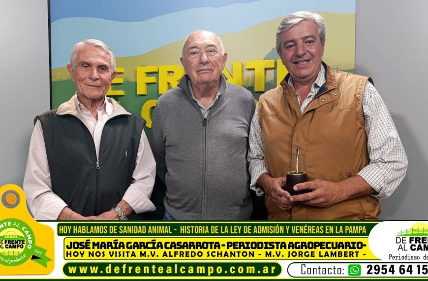 Entrevista: El debate por la ley de admisión y el estatus sanitario del ganado en La Pampa