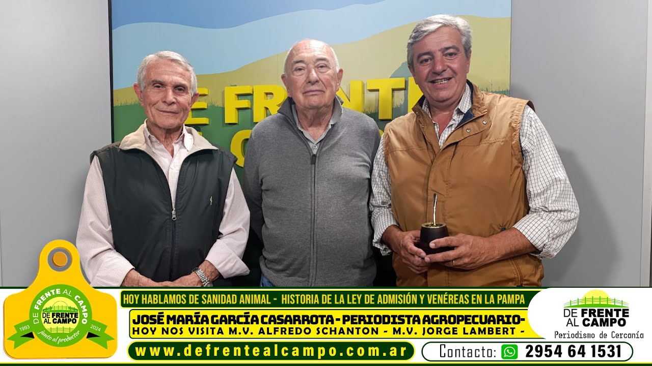 Entrevista: El debate por la ley de admisión y el estatus sanitario del ganado en La Pampa