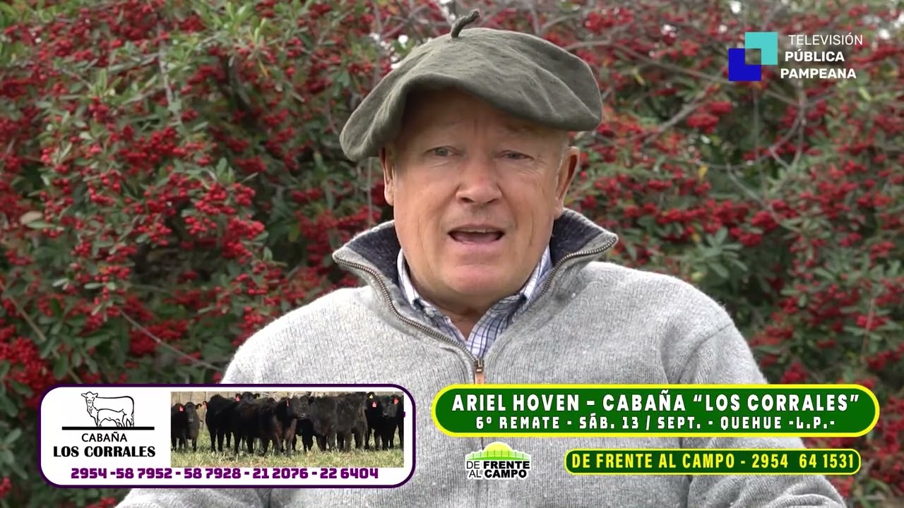 Entrevista: Ariel Hoven y el sexto remate de cabaña los corrales en quehué