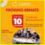 Ganadera Pampeana SRL | General Acha | Próximo Remate Feria el miércoles 10 de septiembre de 2025