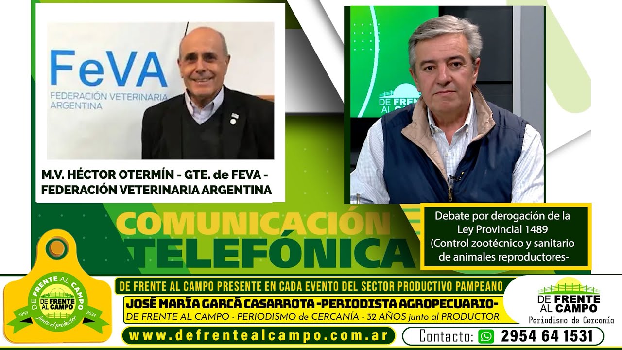 Entrevista: Héctor Otermin sobre la derogación de la Ley 1489 en La Pampa