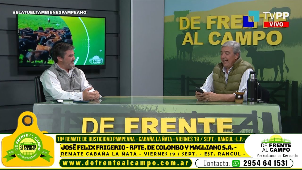 Entrevista: José Félix Frigerio anticipó el remate de Cabaña La Ñata en Rancul