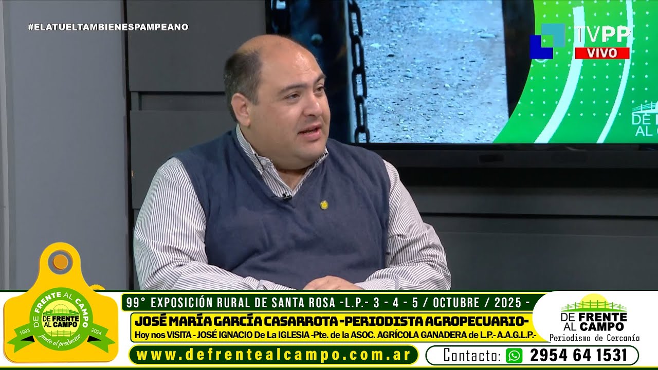 99° Expo Rural Santa Rosa: Entrevista a José Ignacio de la Iglesia