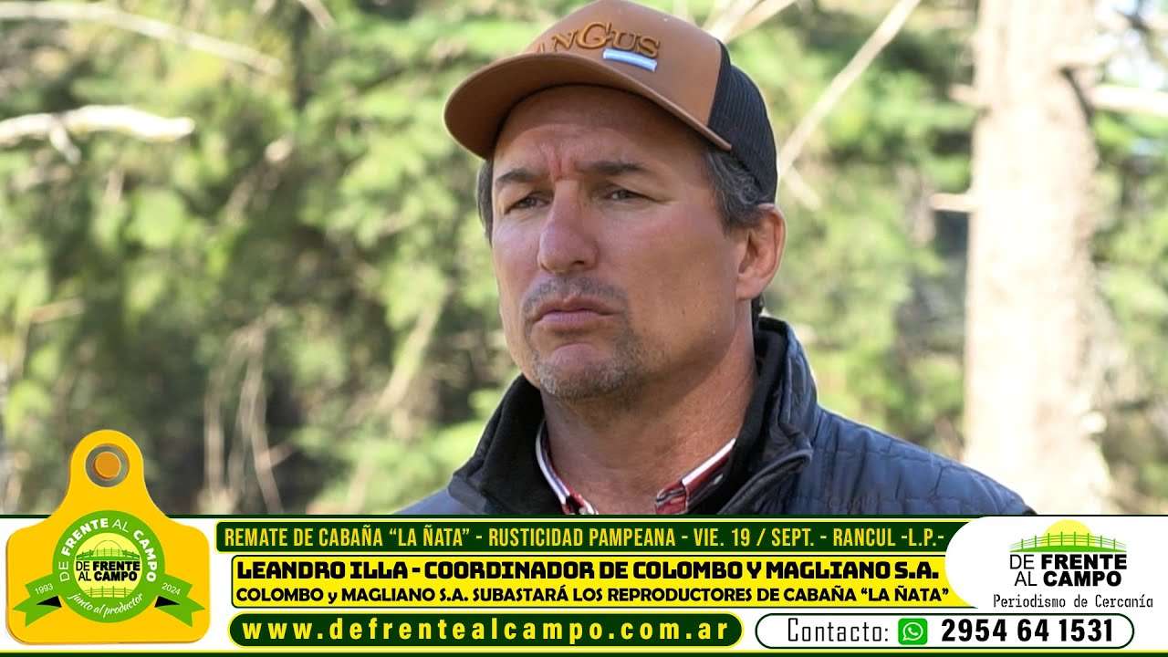 Entrevista: Remate de Cabaña La Ñata con Colombo y Magliano en La Pampa