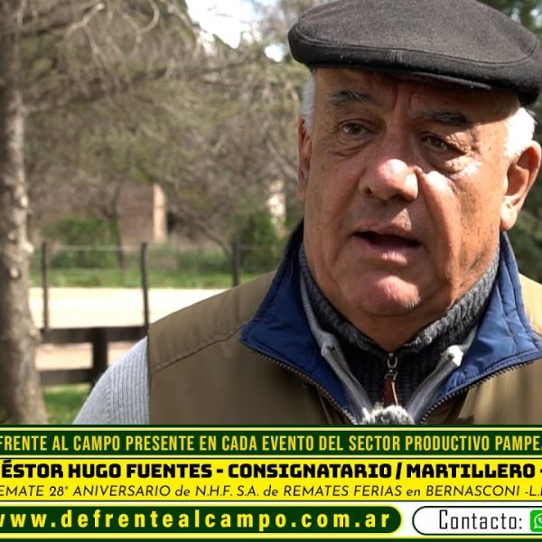 Entrevista: Néstor Hugo Fuentes y el 28° remate aniversario en Bernasconi