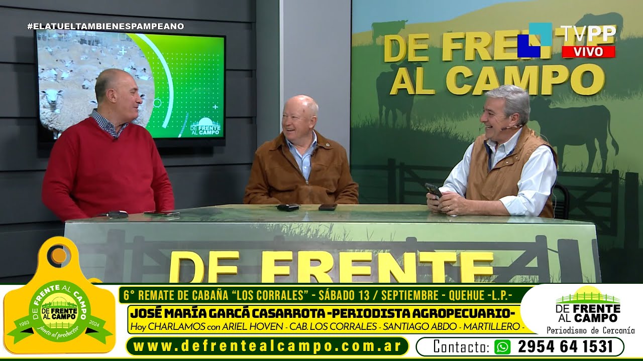 Entrevista: Ariel Hoven y Santiago Abdo analizan el 6° remate cabaña Los Corrales