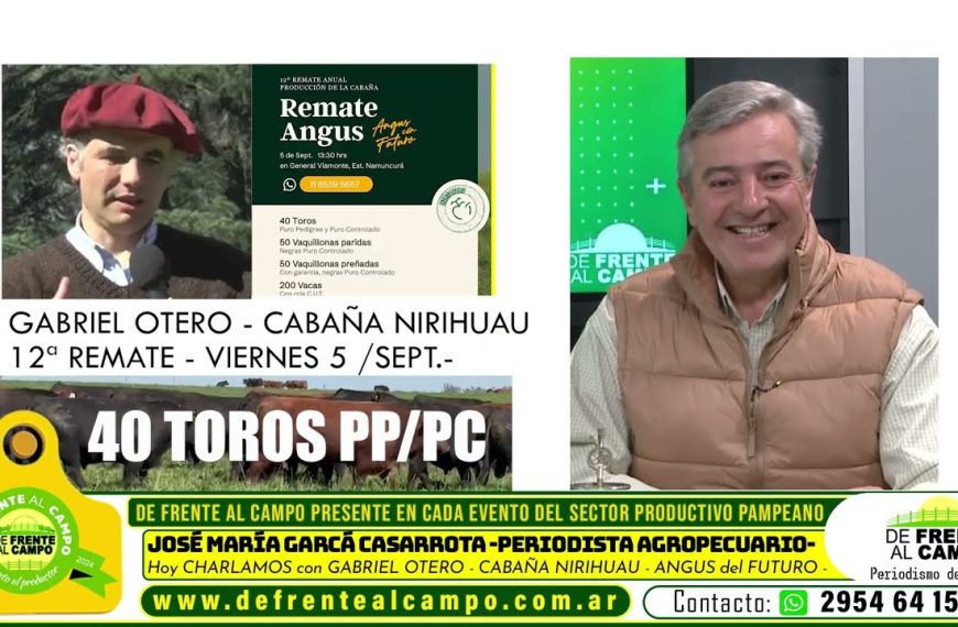 Entrevista: Genética angus de Cabaña Nirihuau apunta a la rusticidad y la eficiencia rumbo al 12º remate en General Viamonte este viernes 05 de setiembre