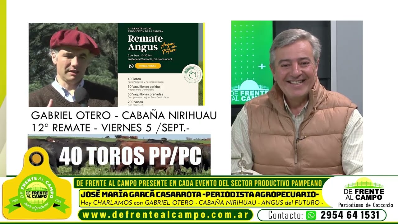Entrevista: Genética angus de Cabaña Nirihuau apunta a la rusticidad y la eficiencia rumbo al 12º remate en General Viamonte este viernes 05 de setiembre