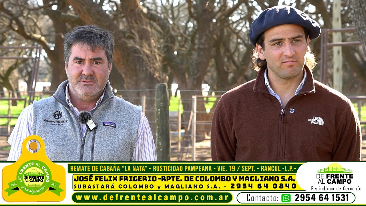 Entrevista: Remate Rusticidad Pampeana en Cabaña La Ñata junto a Colombo y Magliano
