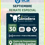 Vicar Ganadera S.A. | Córdoba | Próximo Remate Feria el martes 30 de septiembre de 2025