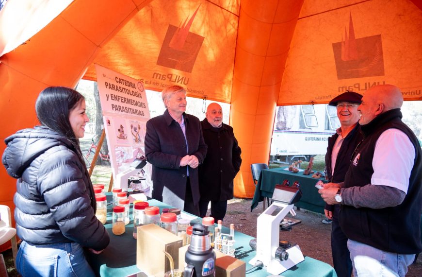 Ziliotto recorrió la Rural de General Pico y pidió “defender los intereses de La Pampa”