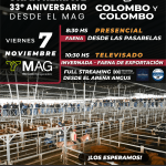Colombo y Colombo | Mercado Agroganadero (MAG) | Próximo Remate Feria el viernes 7 de noviembre de 2025