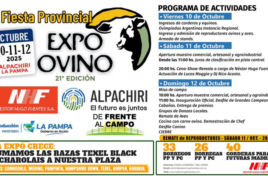 Expo Ovino 2025 en Alpachiri