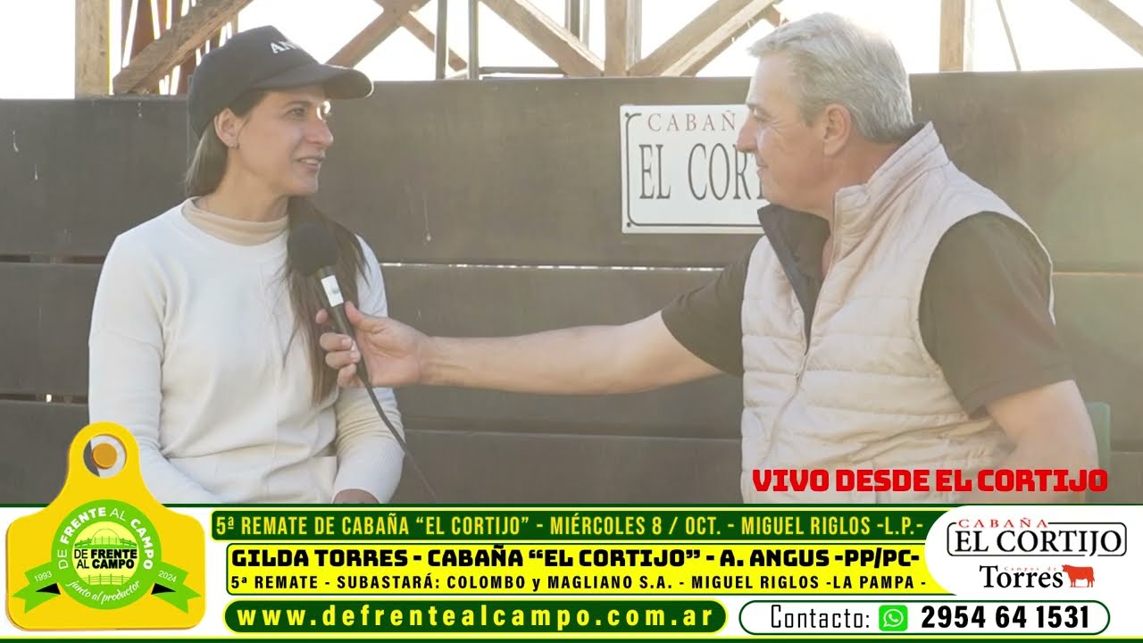 Entrevista con Gilda Torres (El Cortijo) y José Félix Frigerio (Colombo y Magliano): la previa del 5° Remate en Miguel Riglos
