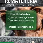 Gregorio Aberasturi | Carhué | Próximo Remate Feria el Miércoles 22 de octubre de 2025