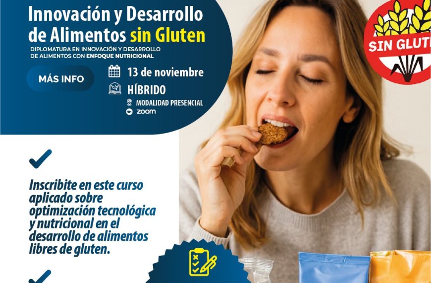 Innovación y desarrollo de alimentos sin gluten