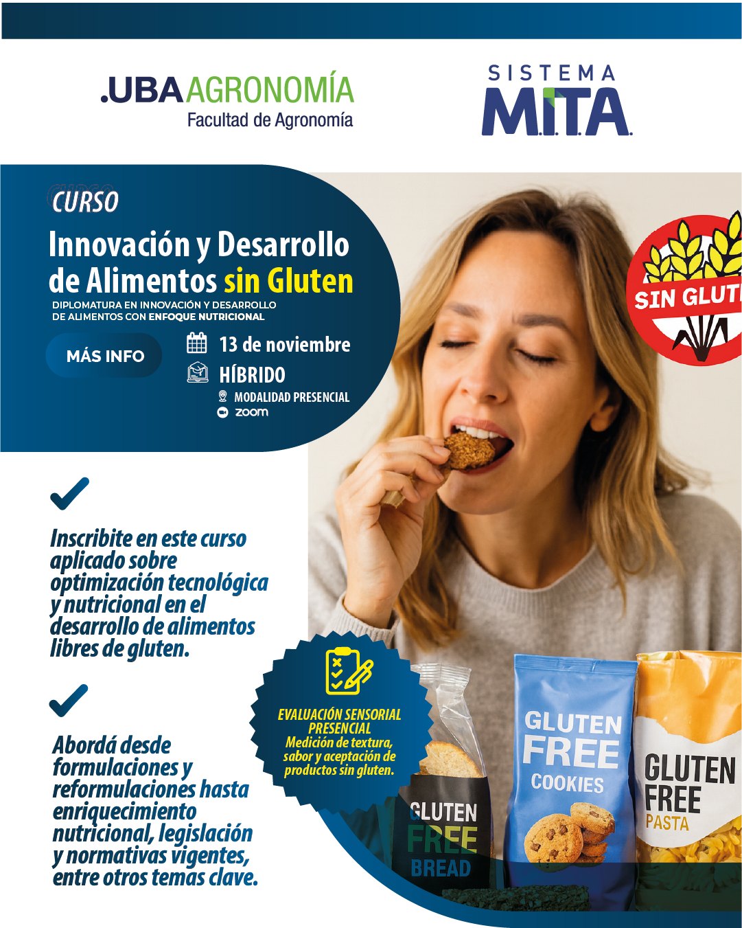 Innovación y desarrollo de alimentos sin gluten