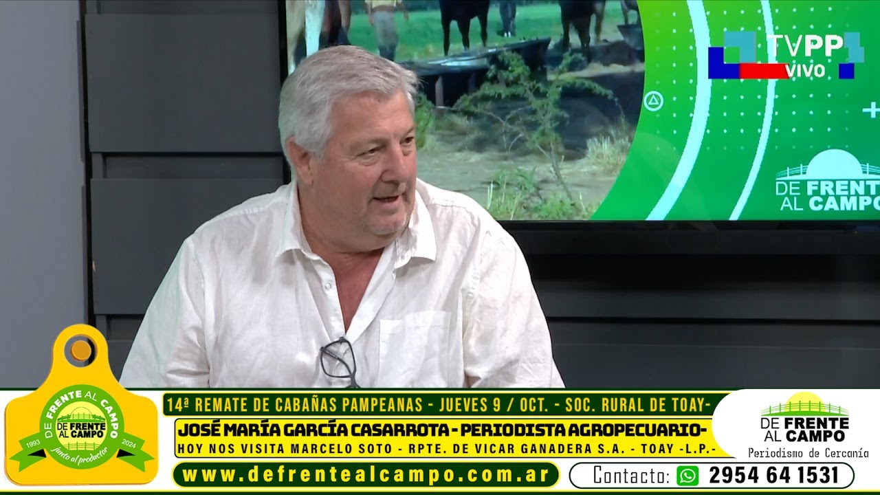 Entrevista: Marcelo Soto de Vicar Ganadera y la gran oferta de genética en el 14° remate de cabañas pampeanas
