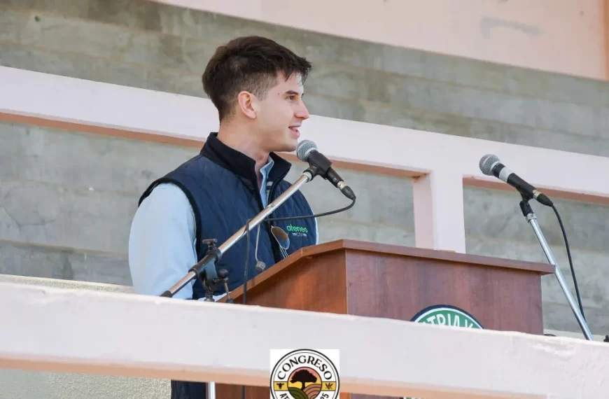 Valentino Costamagna en Santa Rosa: la juventud rural reafirmó su protagonismo en el Congreso Nacional de Ateneo CRA 2025