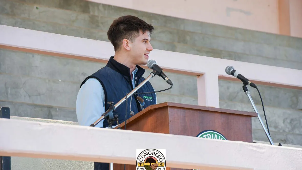 Valentino Costamagna en Santa Rosa: la juventud rural reafirmó su protagonismo en el Congreso Nacional de Ateneo CRA 2025
