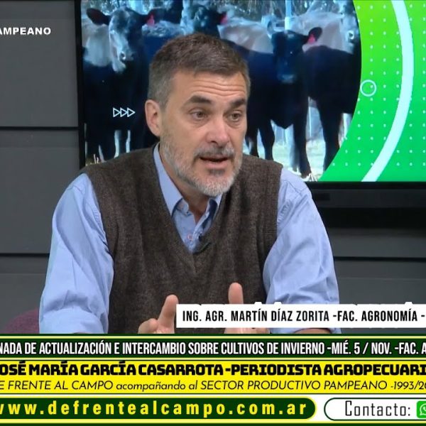 Diaz Zorita presentó Jornada sobre actualización de cultivares de invierno