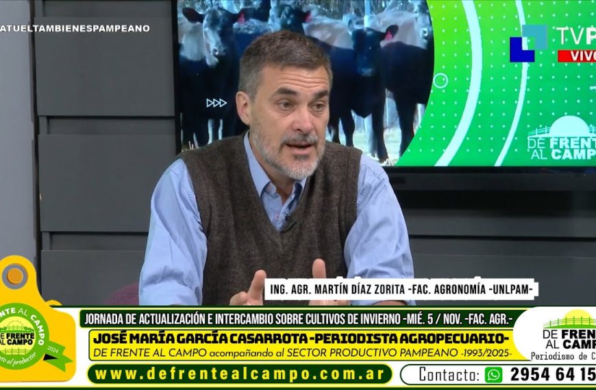 Diaz Zorita presentó Jornada sobre actualización de cultivares de invierno