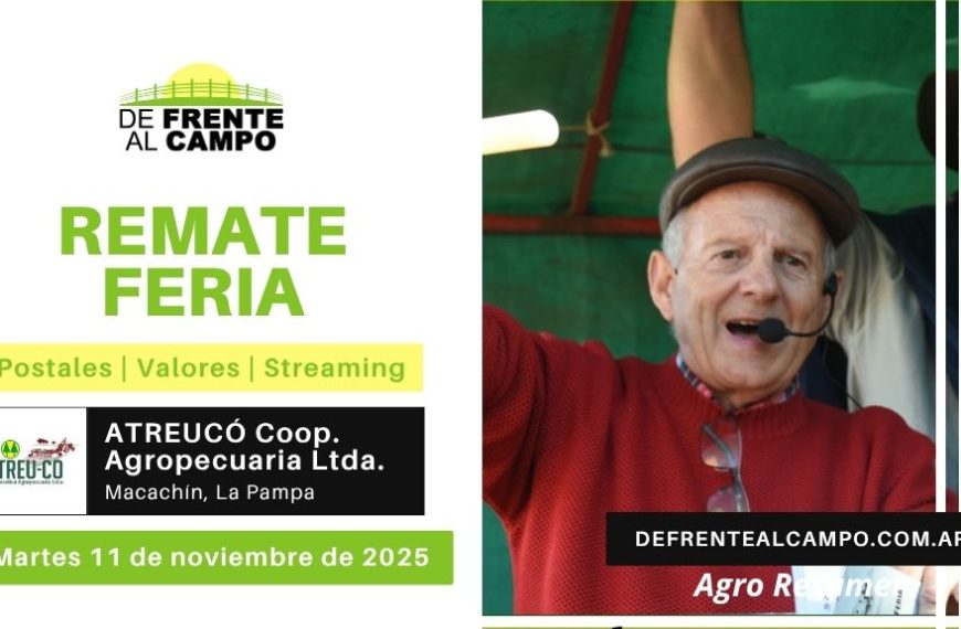 Remate Feria de ATREU-CO | Macachín | Martes 11/11/2025