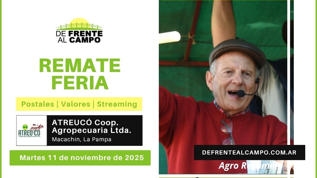 Remate Feria de ATREU-CO | Macachín | Martes 11/11/2025
