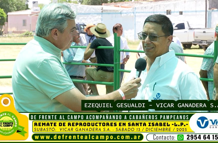Ezequiel Gesualdi -Vicar Ganadera S.A.-