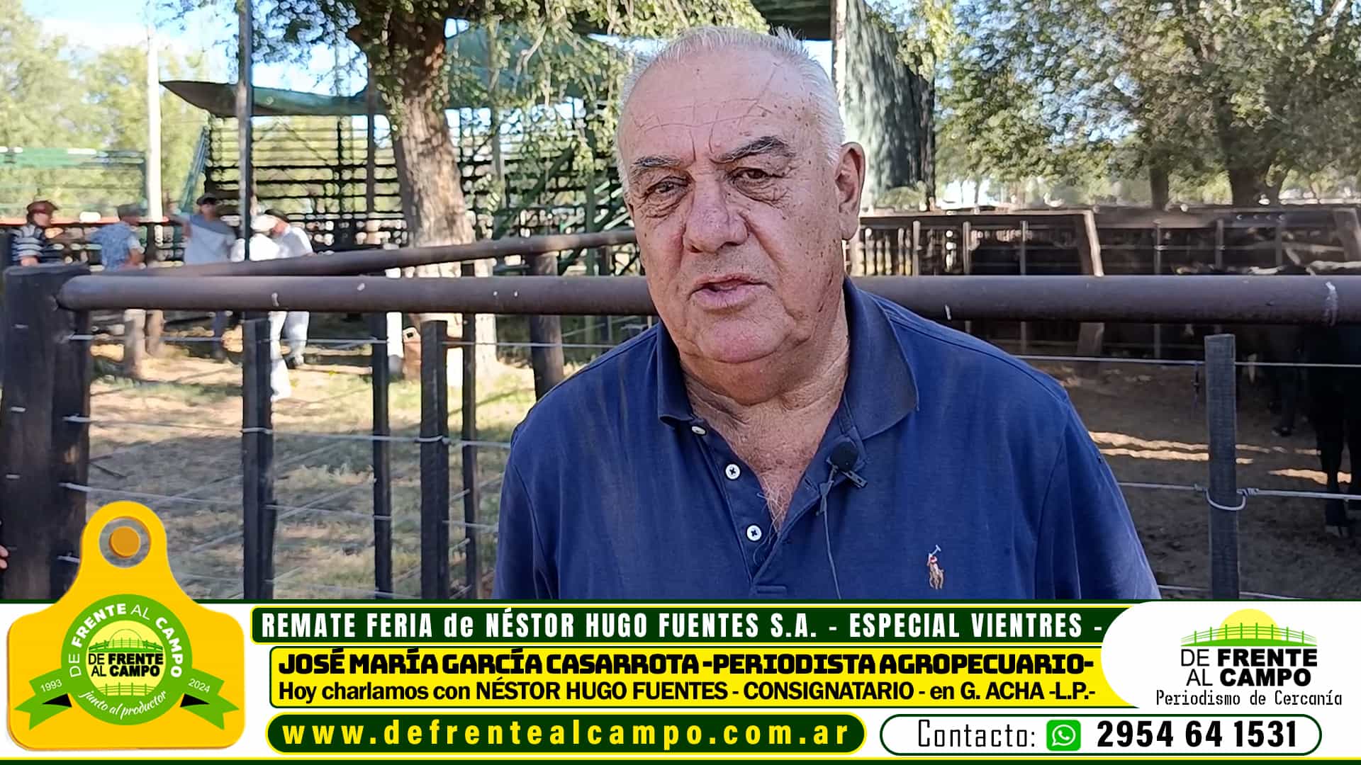 Néstor Hugo Fuentes -Consignatario-