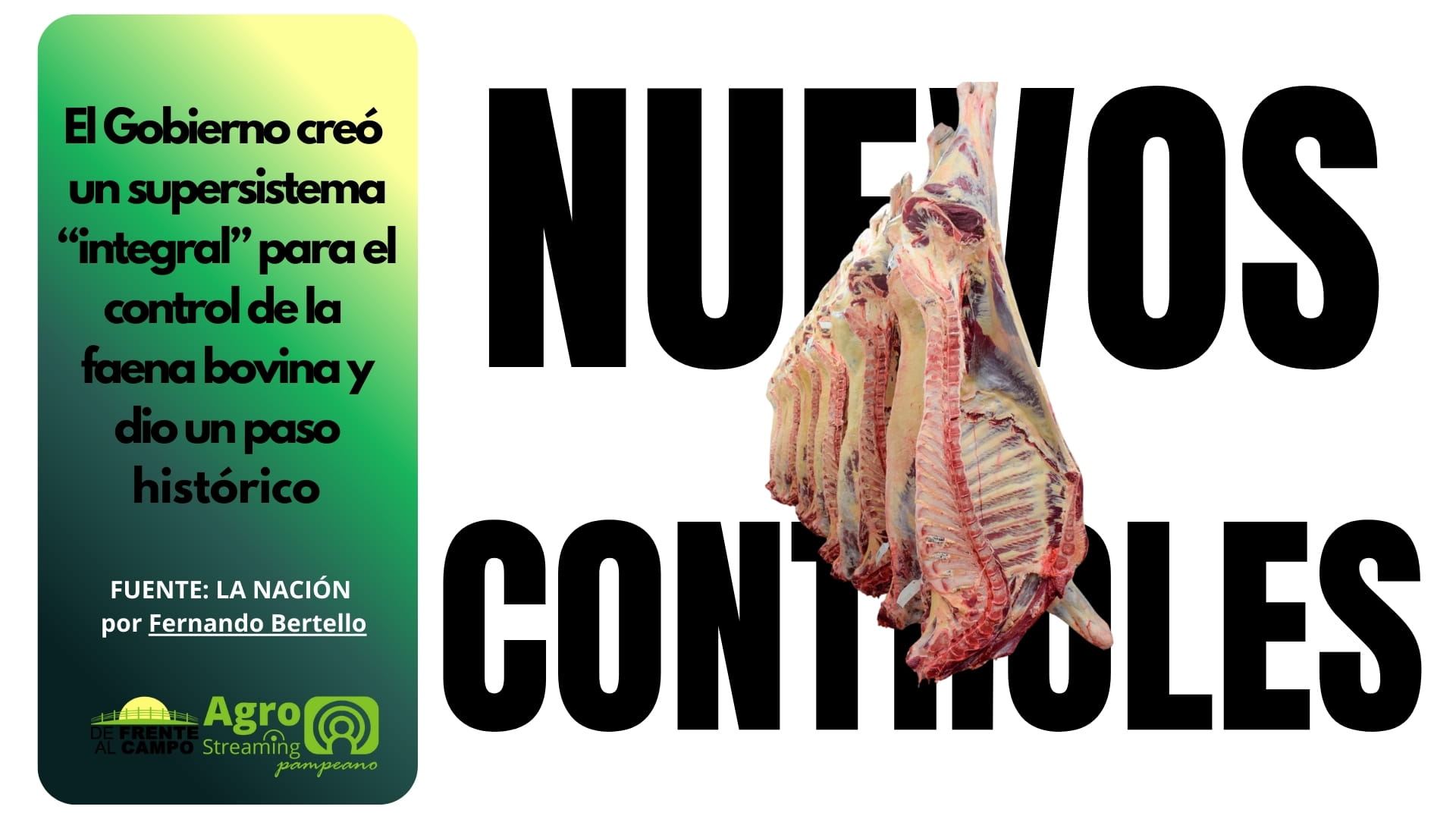 Orden de Caputo: el Gobierno creó un supersistema “integral” para el control de la faena bovina y dio un paso histórico