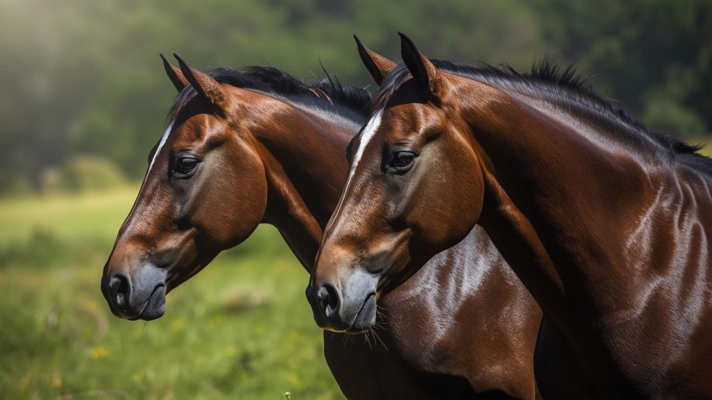 Dos caballos argentinos de alta calidad genética, criados para exportación con valor agregado y destino deportivo internacional.
