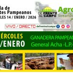 Ganadera Pampeana SRL | General Acha | Próximo Remate Feria el miércoles 14 de enero de 2026