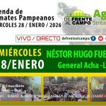 Néstor Hugo Fuentes S.A. | General Acha | Próximo Remate Feria el miércoles 28 de enero de 2026