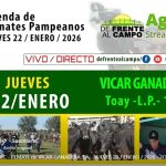 Vicar Ganadera S.A. | Toay | Próximo Remate Feria el jueves 22 de enero de 2026