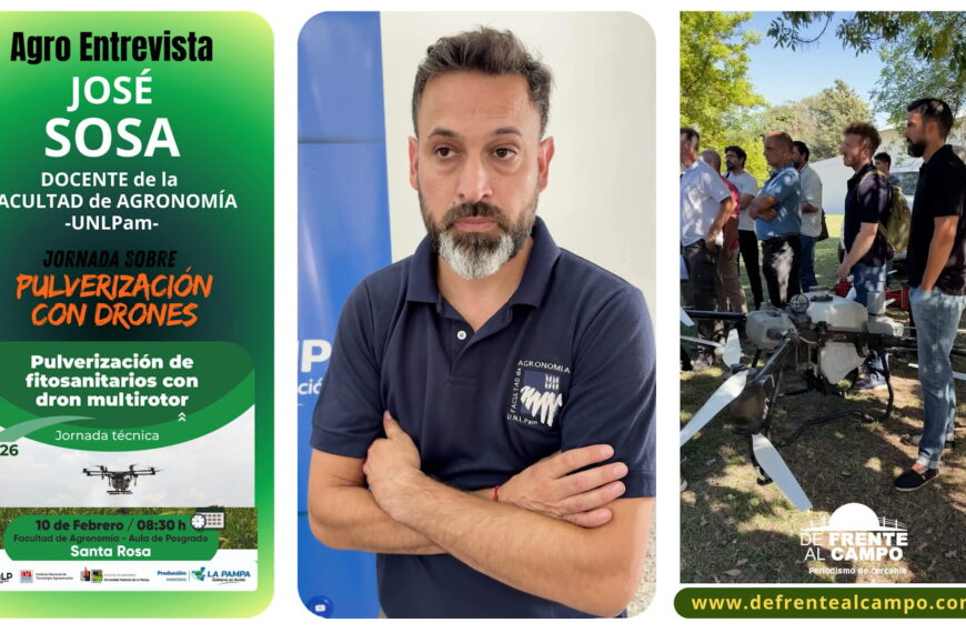 José Sosa – Docente de la Facultad de Agronomía -UNLPam-