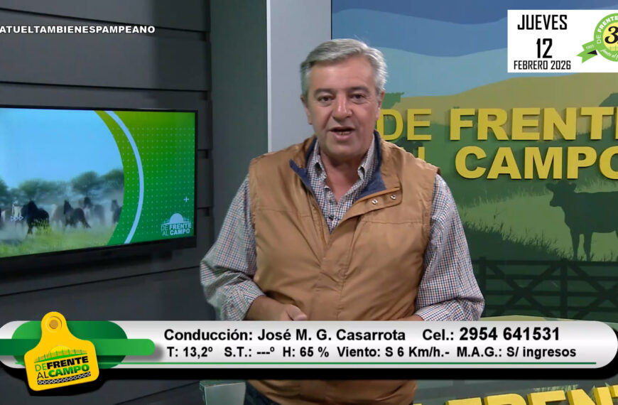 DFC – Canal 3 / Directv (Canal 139 L.P.) – Jueves 12 / Febrero / 2026