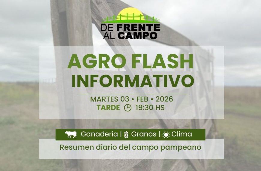 Agro Flash Tarde | Edición del martes 03/02/2026