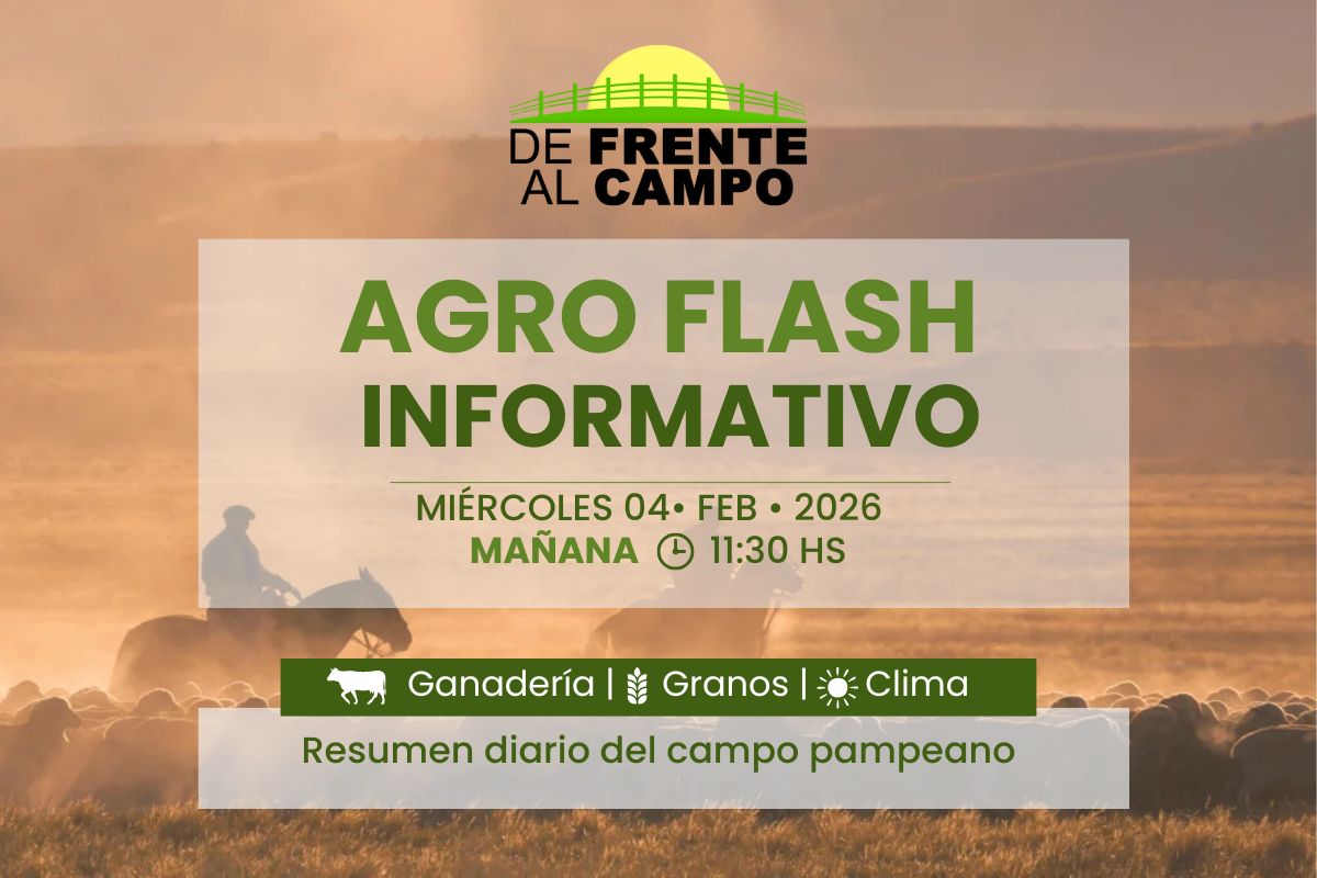 Agro Flash Mañana | Edición del miércoles 04/02/2026
