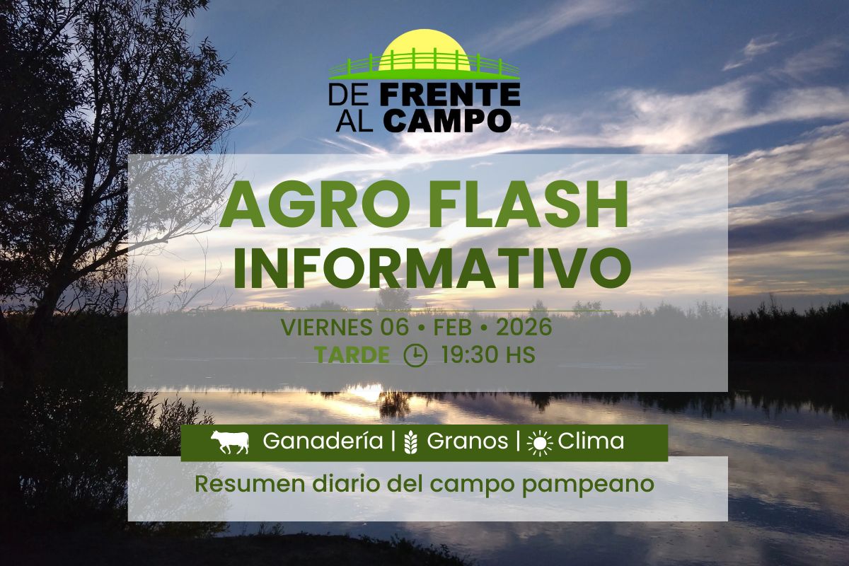 Agro Flash Tarde | Edición del viernes 06/02/2026