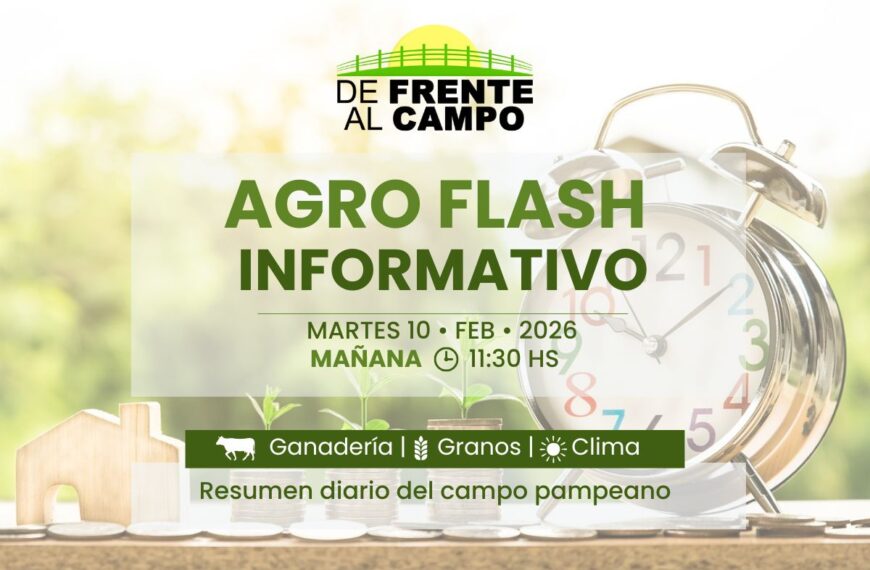Agro Flash Mañana | Edición del martes 10/02/2026