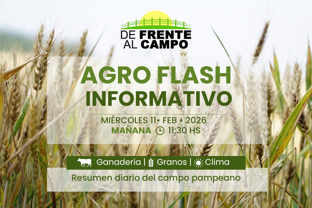 Agro Flash Mañana | Edición del miércoles 11/02/2026