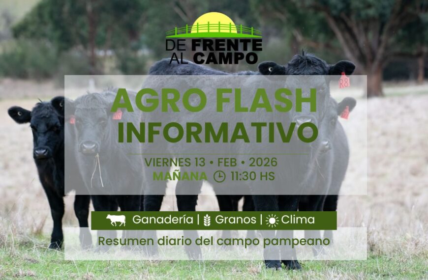 Agro Flash Mañana | Edición del viernes 13/02/2026
