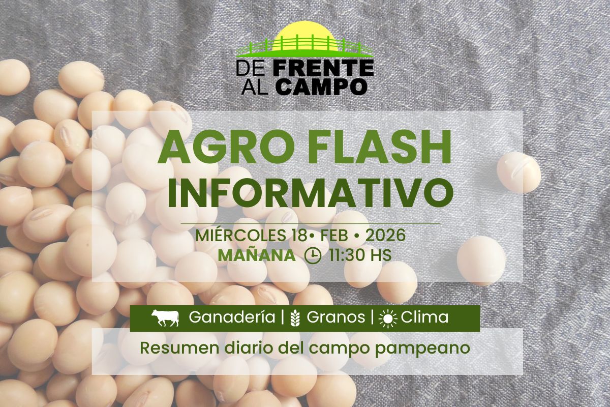 Agro Flash Mañana | Edición del miércoles 18/02/2026
