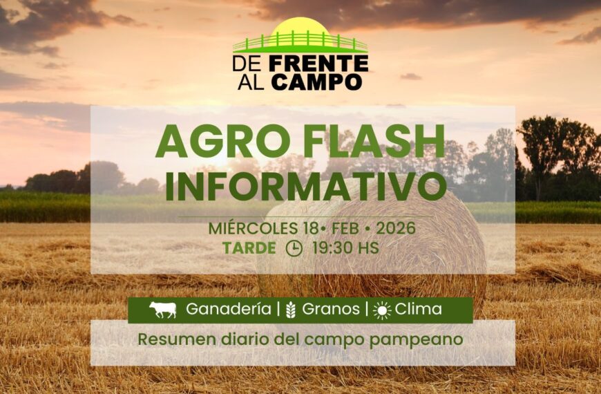 Agro Flash Tarde| Edición del miércoles 18/02/2026