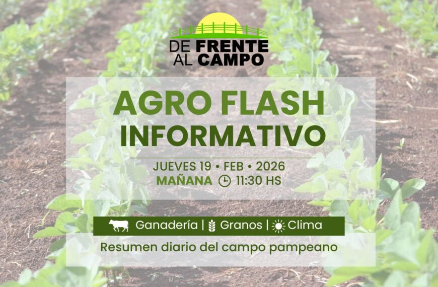 Agro Flash Mañana | Edición del jueves 19/02/2026
