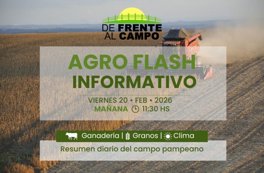 Agro Flash Mañana | Edición del viernes 20/02/2026